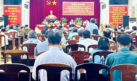 Phát huy dân chủ, kịp thời giải quyết vấn đề phát sinh từ cơ sở