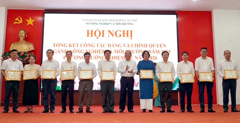 Ngành Nông nghiệp và Môi trường tổng kết năm 2025, triển khai nhiệm vụ năm 2026