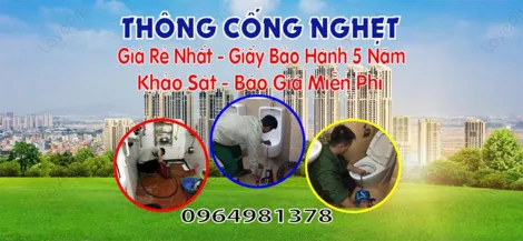 Dịch vụ thông cống nghẹt - Hút hầm cầu giá rẻ 99.000 đồng - Bảo hành 5 năm Thịnh Phát