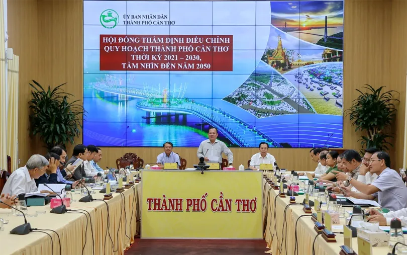 Họp hội đồng thẩm định điều chỉnh quy hoạch TP Cần Thơ