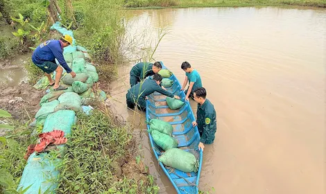 11.691 lượt cán bộ, chiến sĩ tham gia giúp dân