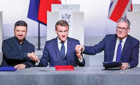 Mỹ "hậu thuẫn" châu Âu đảm bảo an ninh cho Ukraine