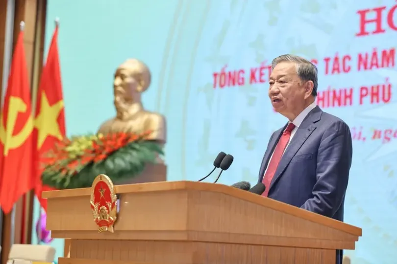 Phát biểu của Tổng Bí thư Tô Lâm tại Hội nghị tổng kết công tác năm 2025, triển khai công tác năm 2026 của Chính phủ và chính quyền địa phương