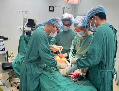 Thực hiện kỹ thuật khó nhất, phẫu thuật thành công cho bệnh nhân gãy xương ổ cối nghiêm trọng
