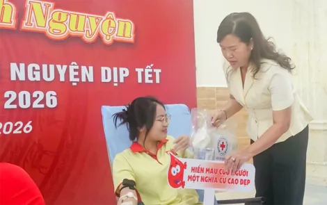Phát động đầu Xuân hiến máu, cứu người