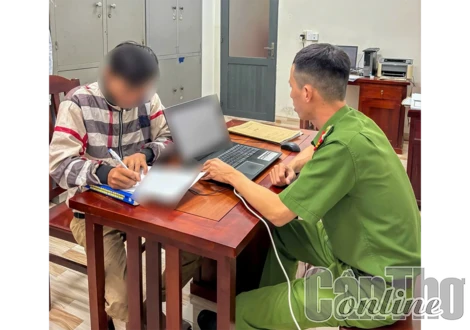 Bắt đối tượng đột nhập vào UBND xã Đại Ân 2 (cũ) để trộm cắp tài sản