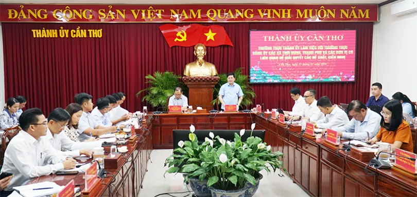 Đề xuất, kiến nghị giải pháp quản lý đất đai tại xã Thới Hưng và xã Thạnh Phú
