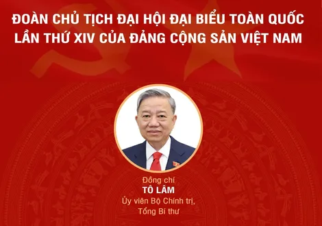 Đoàn Chủ tịch Đại hội đại biểu toàn quốc lần thứ XIV của Đảng Cộng sản Việt Nam