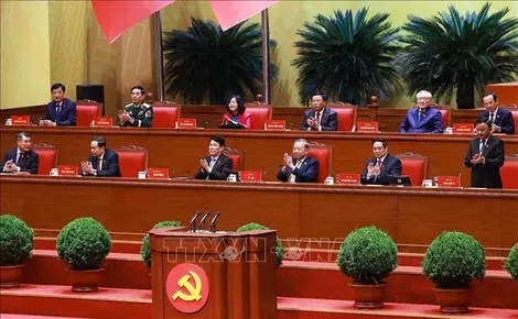 Thông báo về điện mừng Đại hội Đảng lần thứ XIV