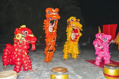 Rộn ràng lân - sư - rồng trước thềm xuân mới