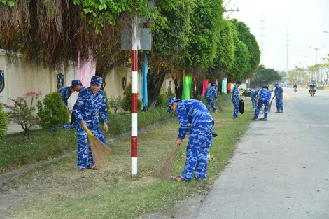 Tuổi trẻ Vùng Cảnh sát biển 4 tổ chức "Ngày thanh niên cùng hành động"