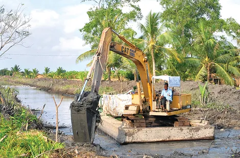 Khai thác hiệu quả công trình thủy lợi, ứng phó xâm nhập mặn