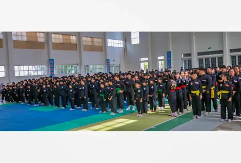 Hơn 300 võ sinh được nâng cấp đai - đẳng Võ cổ truyền