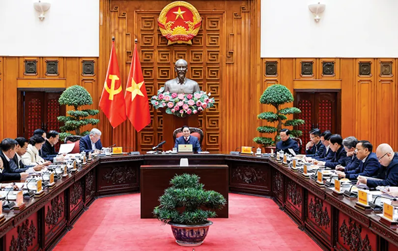 Thủ tướng Phạm Minh Chính: Xây dựng Nhà máy điện hạt nhân 
là dự án lớn, mang tính chiến lược