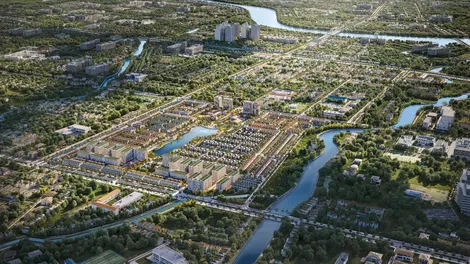 Đô thị chuẩn mực, nức tiếng Tây Đô