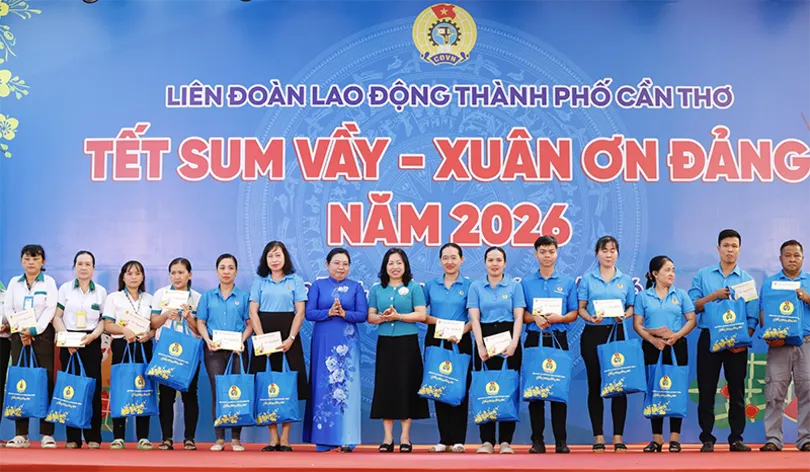 Nhiều hoạt động hỗ trợ đoàn viên công đoàn, công nhân lao động dịp Tết Nguyên đán