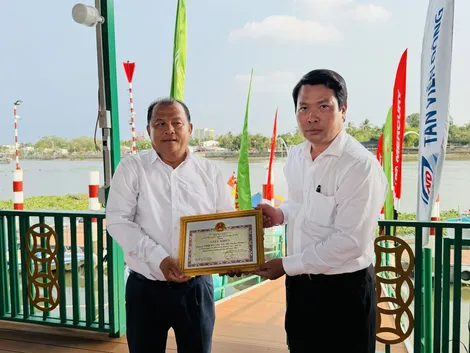 Ngành Công Thương thành phố trao Giấy khen tặng Công ty TNHH MTV XD-TM-SX Tân Đại Phong