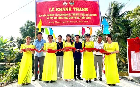 Khánh thành cầu Kênh Lý tại xã Long Hưng