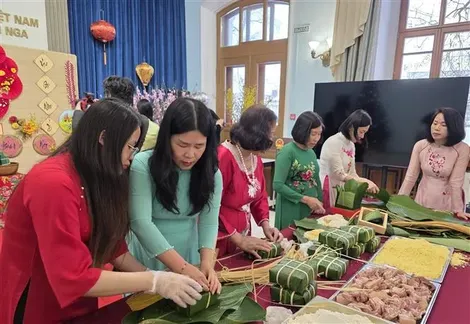 Hương vị Tết Việt giữa Mát-xcơ-va