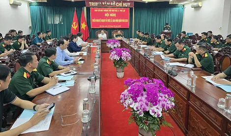 Triển khai Kế hoạch tổ chức Lễ giao nhận quân năm 2026