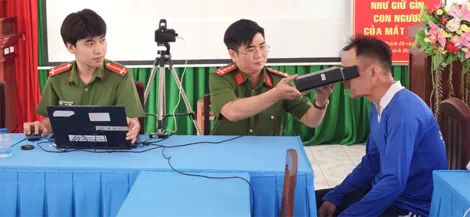 Triển khai cấp căn cước cho người cai nghiện ma túy