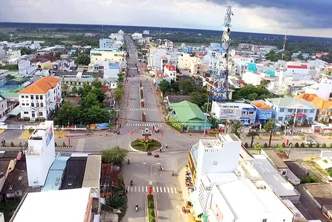 Sắc xuân vùng ven biển