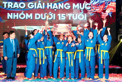 Tỏa sáng võ nhạc Vovinam Cần Thơ