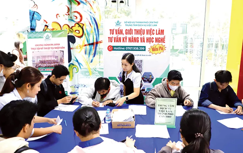 Thị trường lao động Cần Thơ bứt phá đầu Xuân