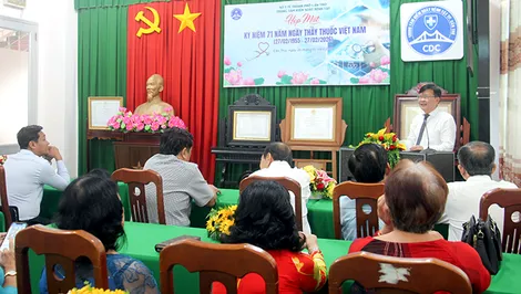 CDC Cần Thơ  họp mặt kỉ niệm Ngày Thầy thuốc Việt Nam