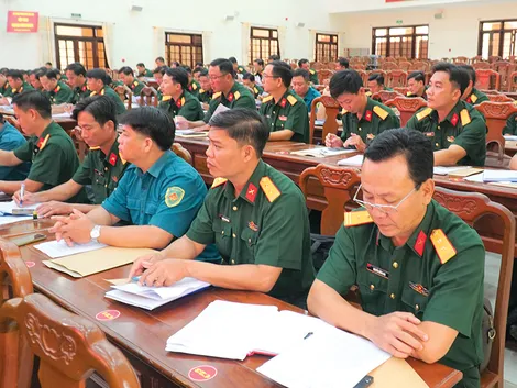 Bộ Chỉ huy Quân sự TP Cần Thơ tập trung thực hiện nhiều nhiệm vụ trọng tâm
