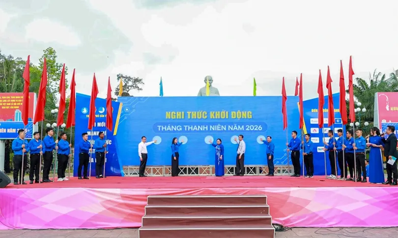 Tuổi trẻ Cần Thơ ra quân Tháng Thanh niên năm 2026, với nhiều hoạt động phục vụ lợi ích cộng đồng