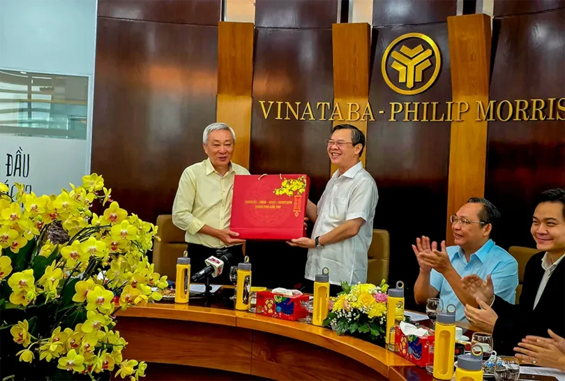 Lãnh đạo thành phố thăm, động viên doanh nghiệp nhân dịp đầu năm