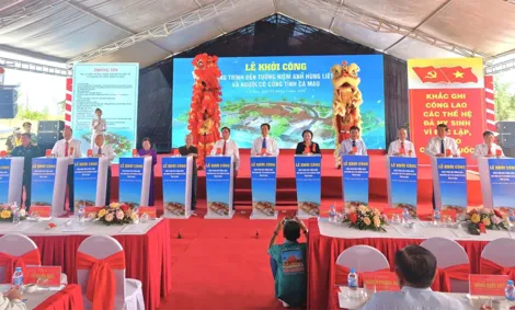 Cà Mau: 320 tỉ đồng xây đền tưởng niệm Anh hùng liệt sĩ và người có công