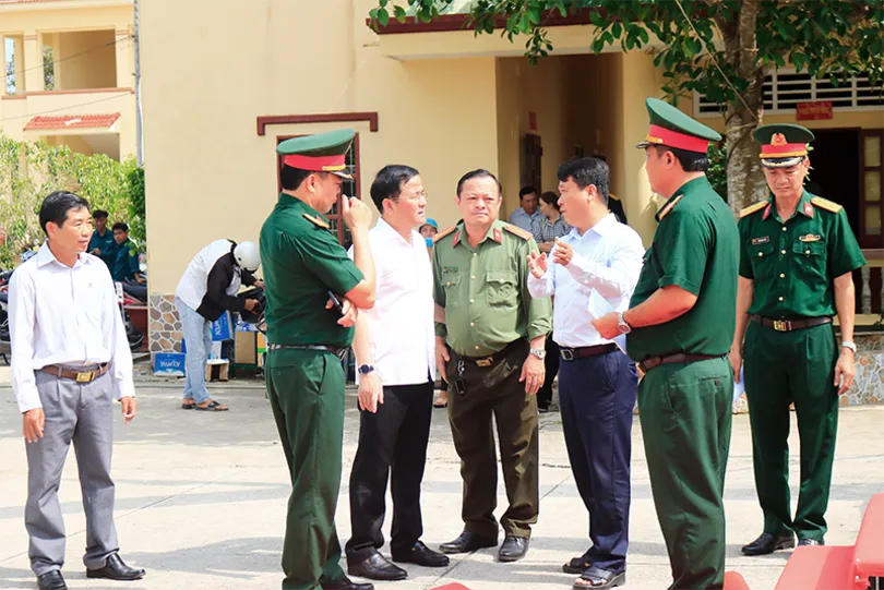 Phó Bí thư Thành ủy Cần Thơ khảo sát công tác chuẩn bị giao, nhận quân tại Phú Lộc