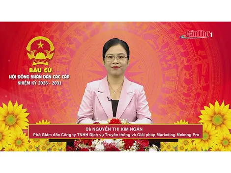 Bà Nguyễn Thị Kim Ngân – Phó Giám đốc Công ty TNHH Dịch vụ Truyền thông và Giải pháp Marketing Mekong Pro