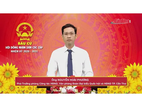 Ông Nguyễn Hoài Phương – Phó Trưởng phòng Công tác HĐND, Văn phòng Đoàn Đại biểu Quốc hội và HĐND TP. Cần Thơ