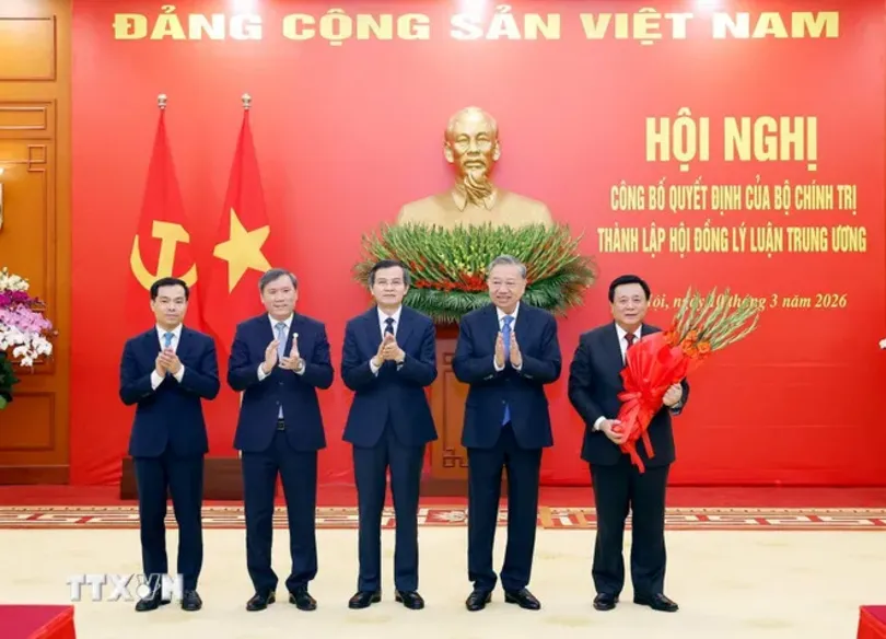Tổng Bí thư Tô Lâm chủ trì Hội nghị công bố lập Hội đồng Lý luận TW nhiệm kỳ 2026-2031