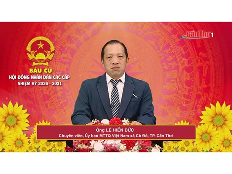 Ông Lê Hiền Đức – Chuyên viên, Ủy ban MTTQVN xã Cờ Đỏ, TP. Cần Thơ