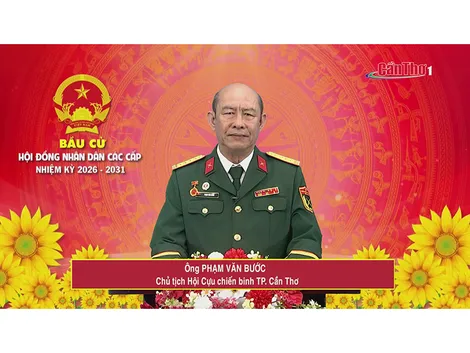 Ông Phạm Văn Bước – Chủ tịch Hội Cựu chiến binh TP. Cần Thơ