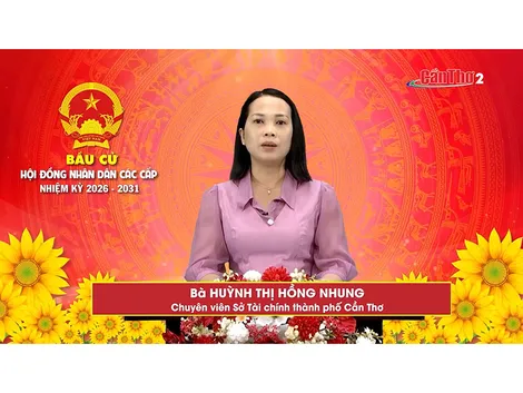 Bà Huỳnh Thị Hồng Nhung – Chuyên viên Sở Tài chính thành phố Cần Thơ