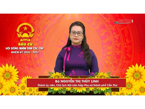 Bà Nguyễn Thị Thùy Linh – Thành ủy viên, Chủ tịch Hội liên hiệp Phụ nữ thành phố Cần Thơ