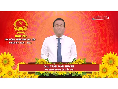 Ông Trần Văn Huyến – Phó Bí thư Thành ủy Cần Thơ