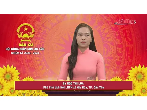 Bà Ngô Thị Lụa - Phó Chủ tịch Hội LHPN xã Gia Hòa, TP. Cần Thơ