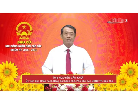 Ông Nguyễn Văn Khởi – Ủy viên BCH Đảng bộ thành phố, Phó Chủ tịch UBND TP. Cần Thơ