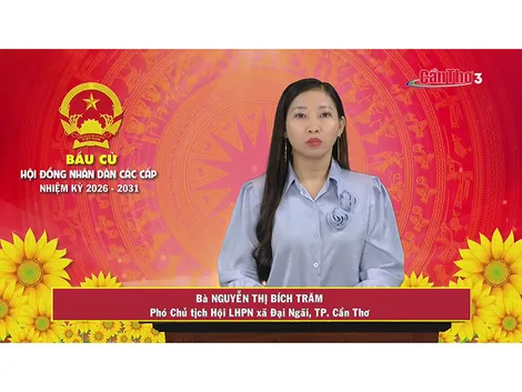 Bà Nguyễn Thị Bích Trăm – Phó Chủ tịch Hội LHPN xã Đại Ngãi, TP. Cần Thơ