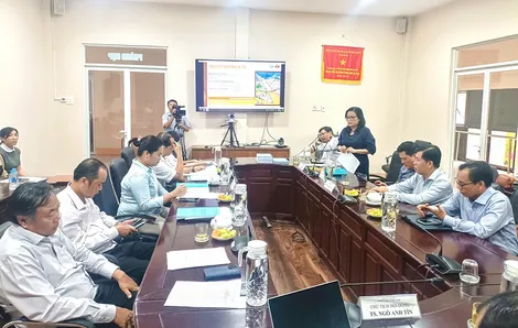 Nghiệm thu đề tài “Biên soạn Địa chí Hậu Giang theo quy chuẩn Địa chí quốc gia Việt Nam”