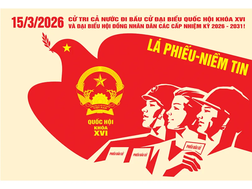 Lá phiếu vì tương lai đất nước