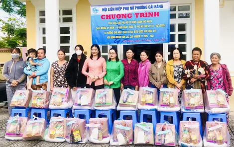Nhiều hoạt động chăm lo, hỗ trợ phụ nữ và trẻ em