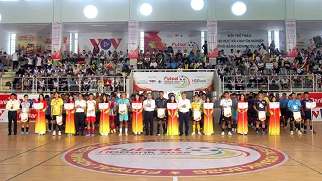 Khai mạc Giải Futsal HDBank Sinh viên khu vực ĐBSCL năm 2026