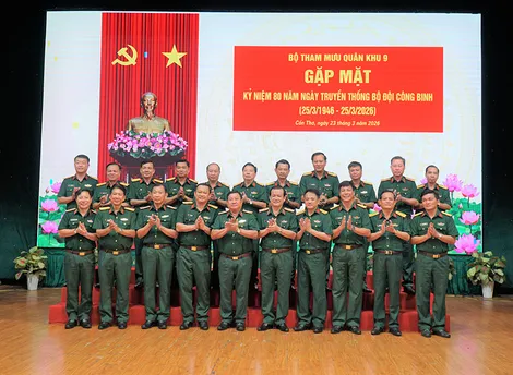 Quân khu 9 kỷ niệm 80 năm Ngày truyền thống Bộ đội Công binh